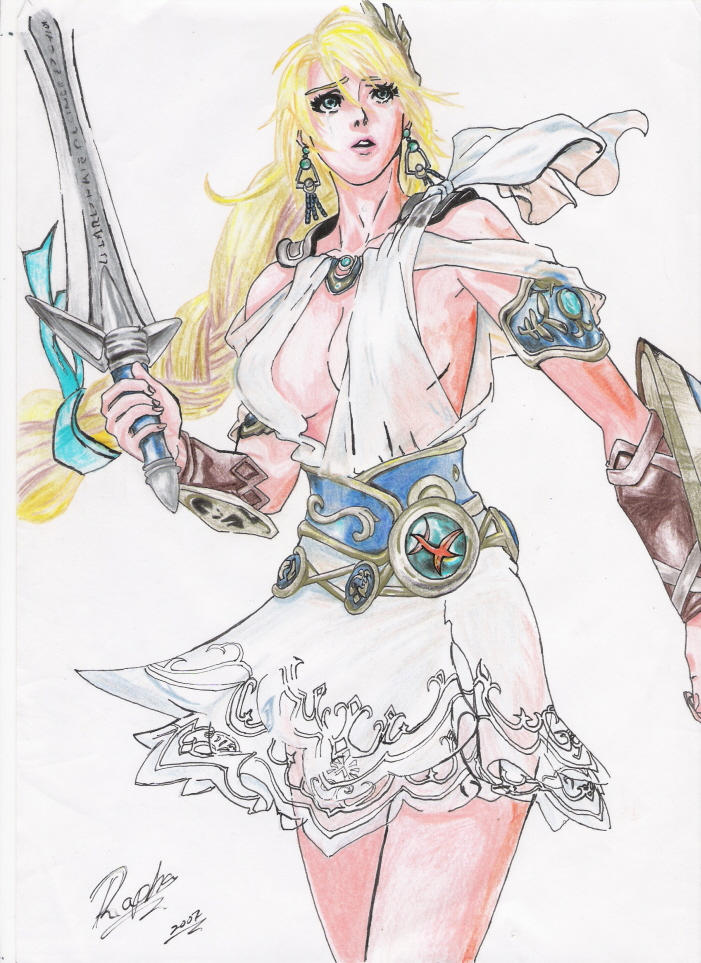 Sophitia from SOUL CALIBUR 4