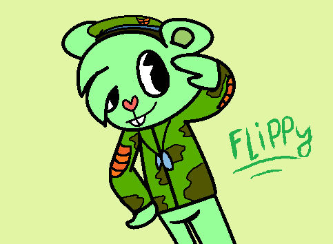 Flippy by bia-htf on DeviantArt