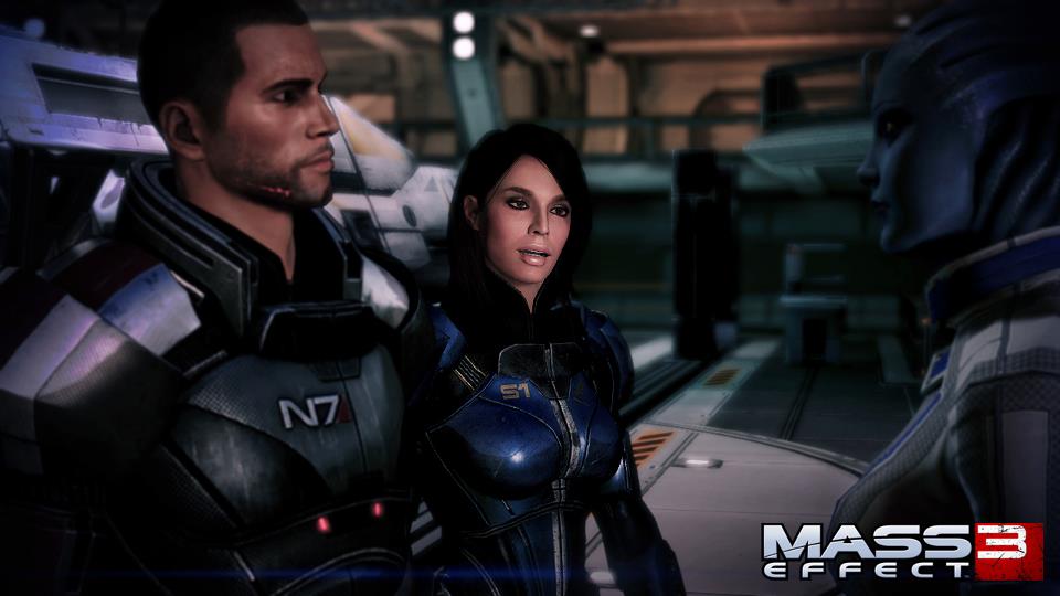 Ashley in Armor from Mass Effect 3