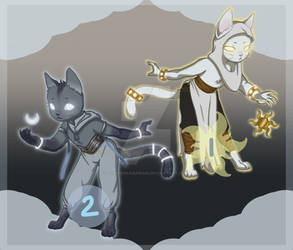 [ON HOLD] Adopts - Moon and Sun Kitty