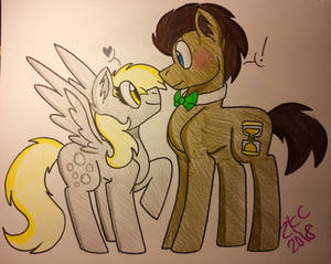 Dr. hooves x derpy hooves 