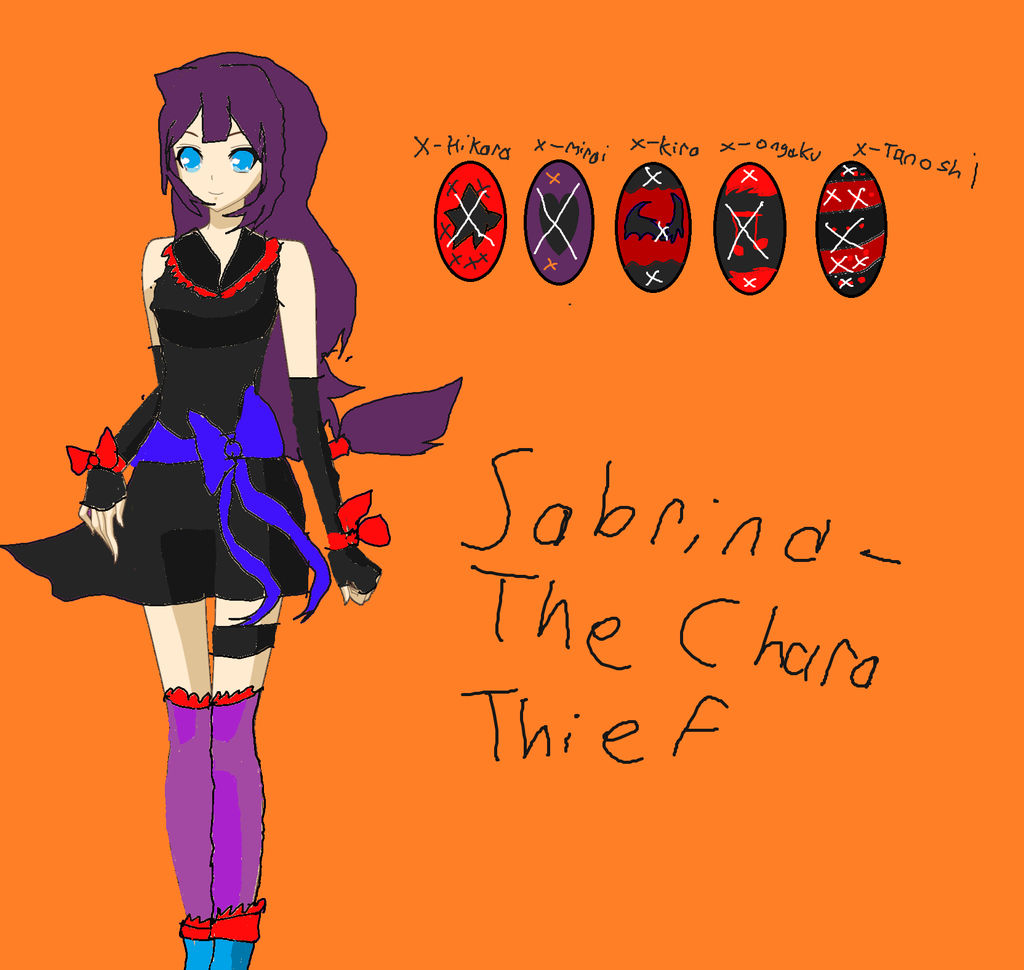 Sabrina the Chara Thief (Shugo Chara OC) by LyraStarstriker010 on