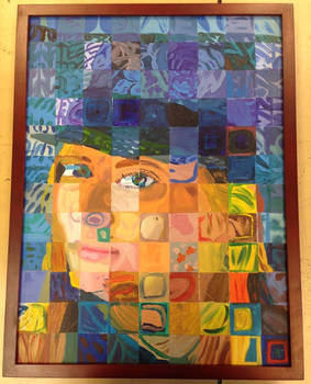 Chuck Close Self Portrait