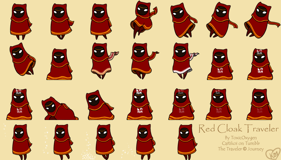 + Traveler Shimeji + by ToxicOxygen on DeviantArt