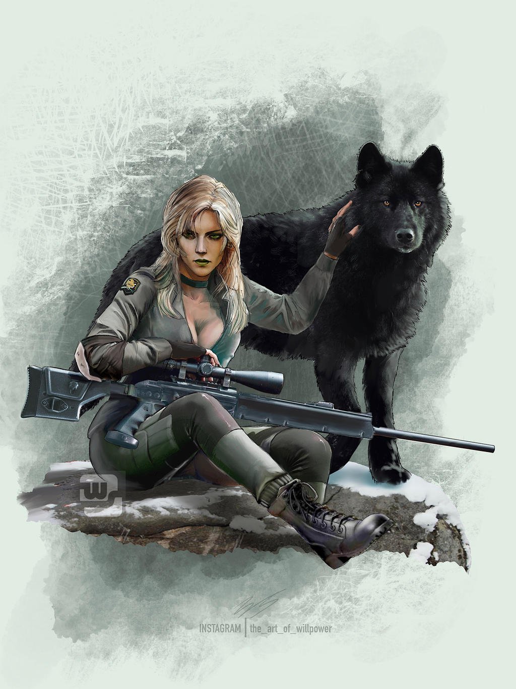 Wolves on the Battlefield - Sniper Wolf by Shinobi2u on DeviantArt