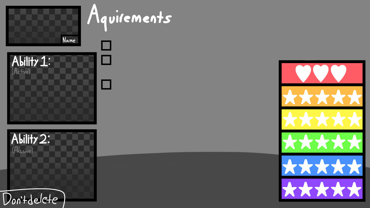 Dandy's World Stats base by Boxy0U0 on DeviantArt