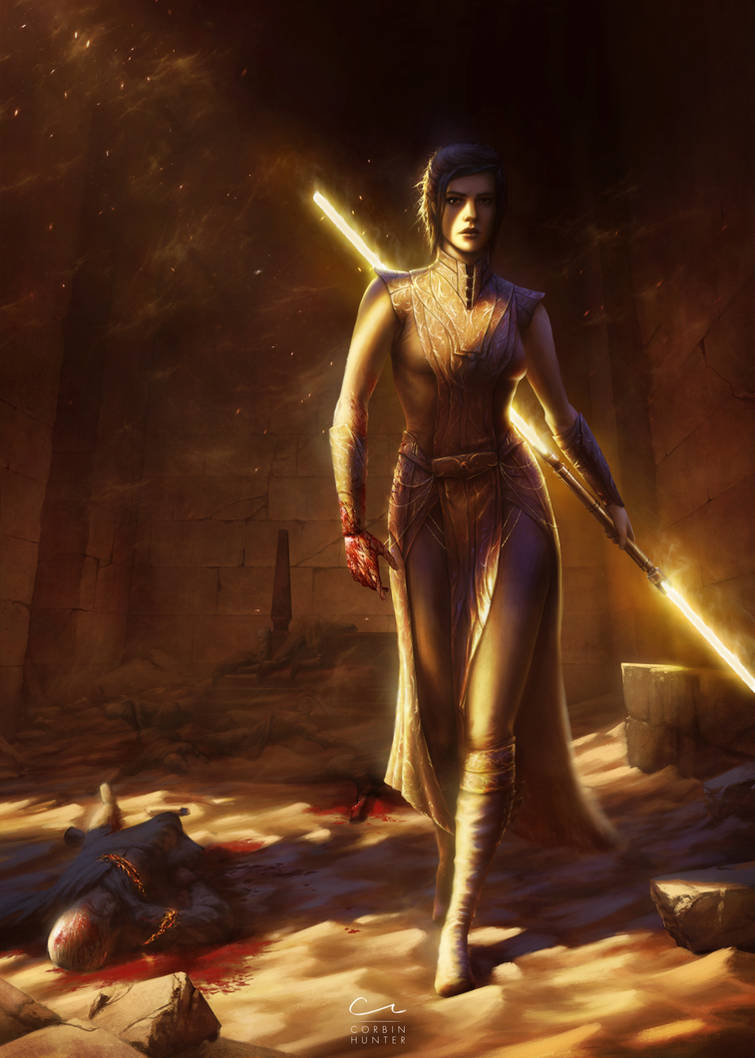 Bastila Shan (kotor) by CorbinHunter