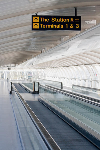 Empty Skywalk