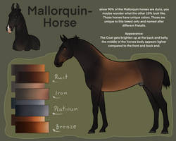 Mallorquin-horse | Metalls