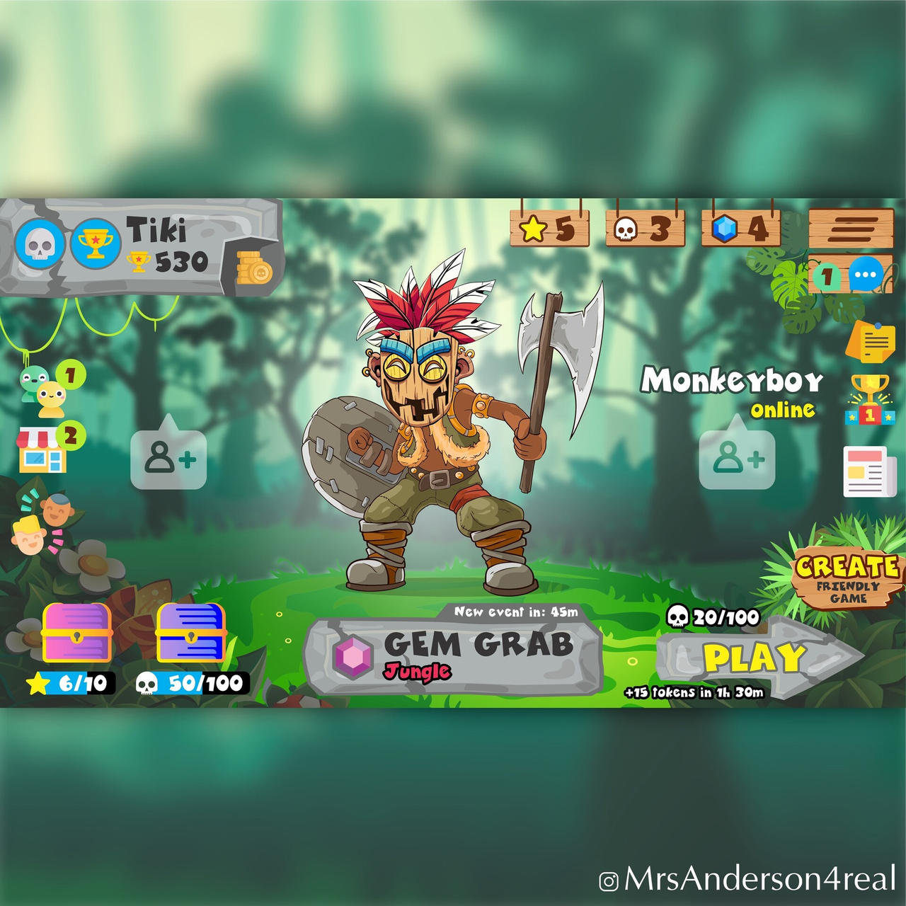 Mobile game design by MrsMuffuAnderson on DeviantArt