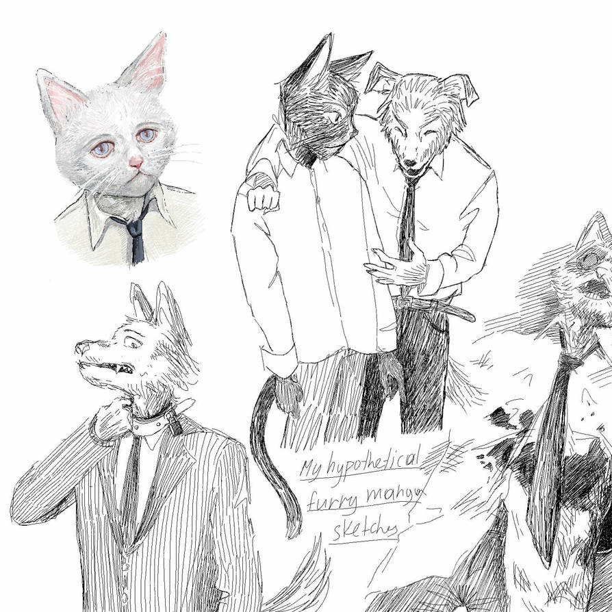 Furry manga sketches by visgun on DeviantArt