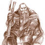 dwarf hunter sketch