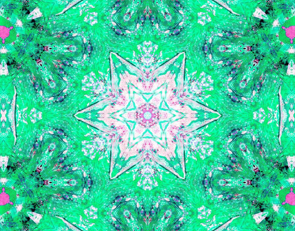Green Symmetry No.4 by ArtbyHinglaz on DeviantArt