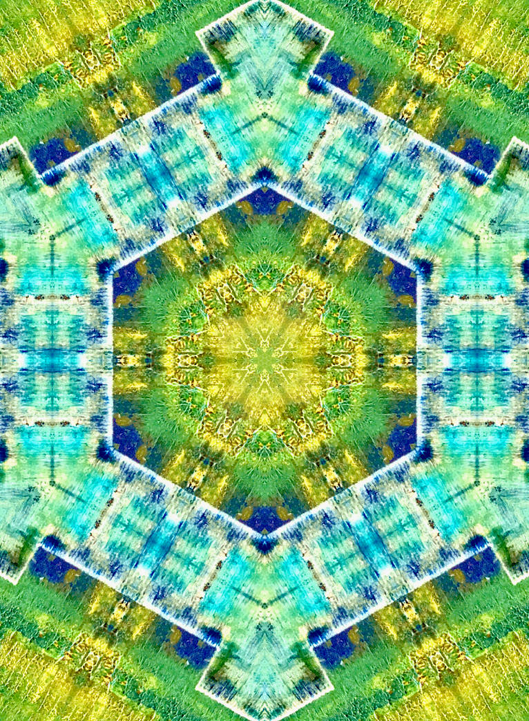 Green Symmetry No.13 by ArtbyHinglaz on DeviantArt