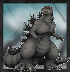 Fanart of things I love: Godzilla