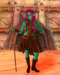 WoW Female Troll at Orgrimmar