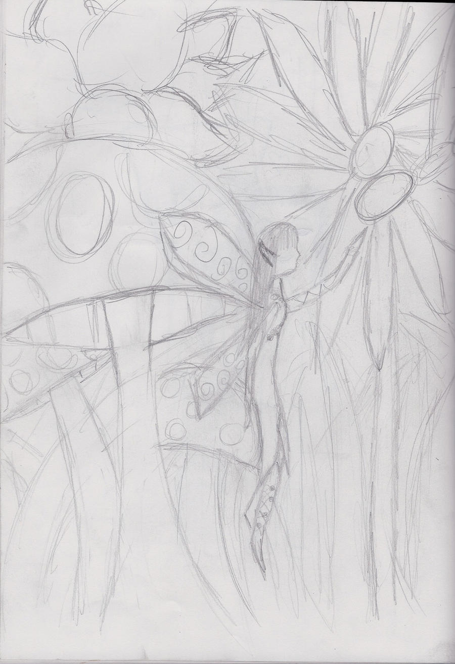 Fairy Sketch 3 By TheSittingWitch On DeviantArt fairy-sketch-3-by-thesittingwitch-on-deviantart
