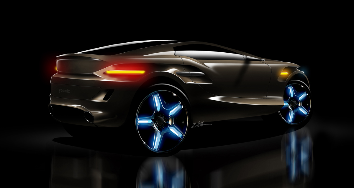Younix Concept - rear view by husseindesign