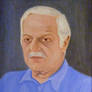 Dad at 72 in Oil