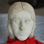 Carolyn Sculpt with Red Scarf