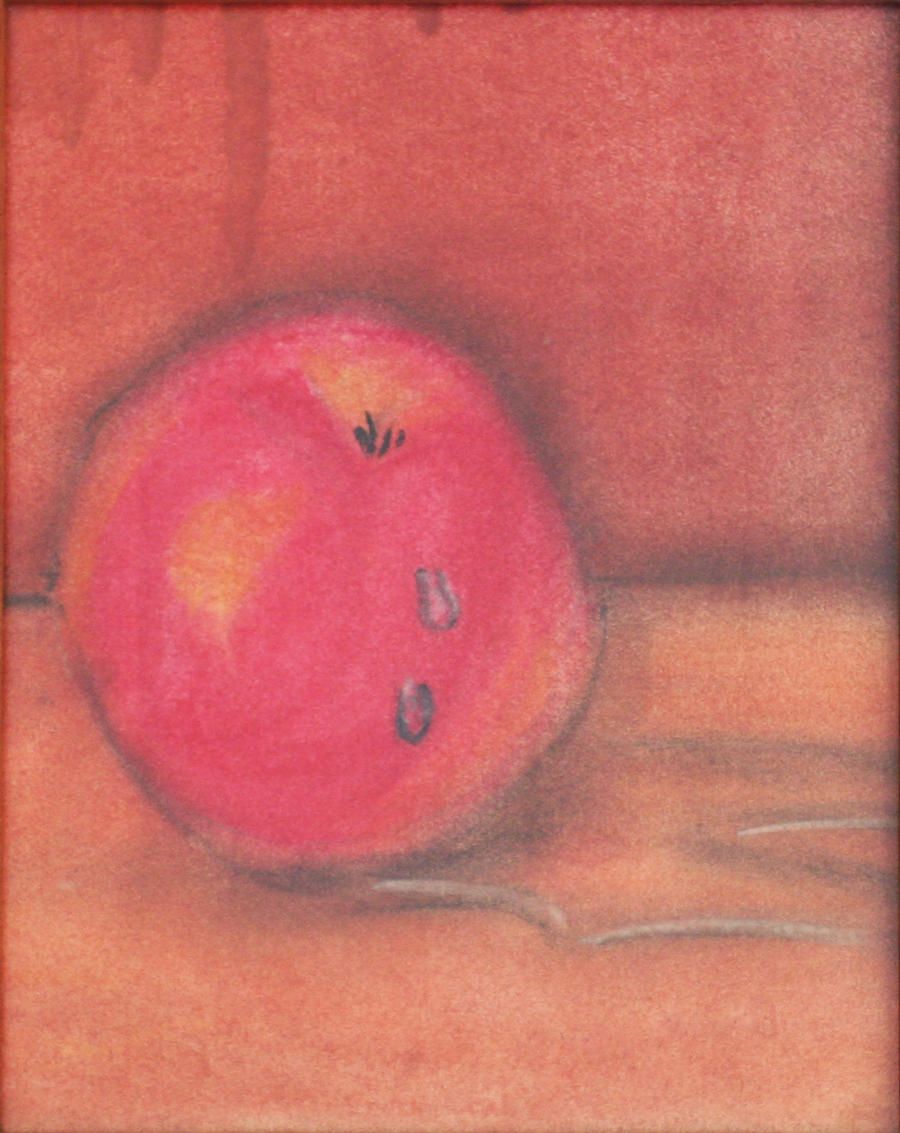 Apple in Watercolor