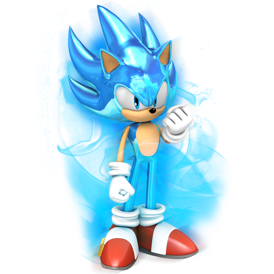 Super Sonic Blue  Sonic birthday, Sonic dash, Sonic