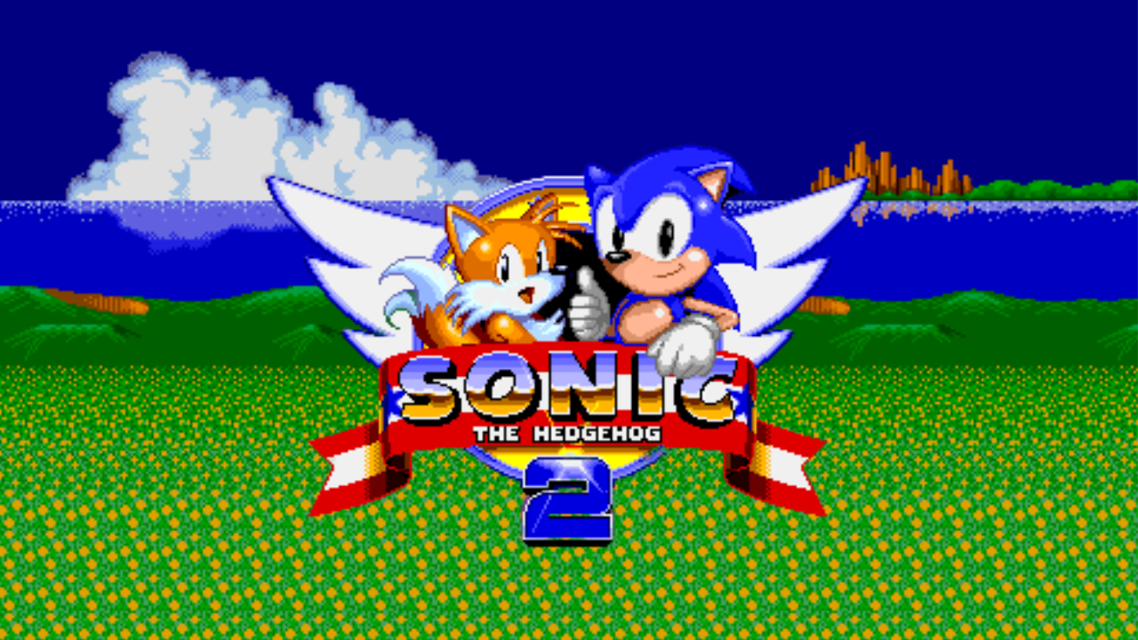 Sonic 1 Prototype Title Screen DreamWorld Style by