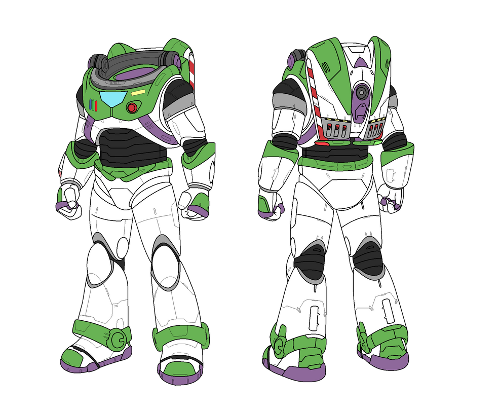 Lightyear - Space Ranger Beta Suit Template by ritanchowchury on DeviantArt