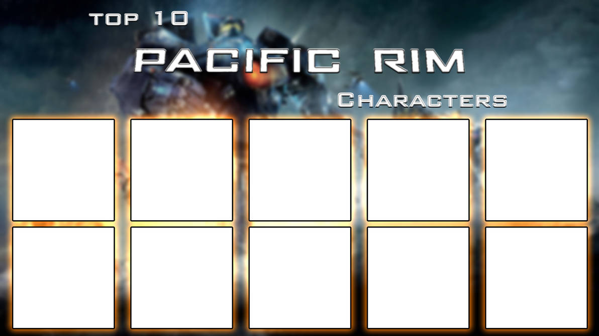 Top 10 Pacific Rim Characters Meme by ritanchowchury on DeviantArt