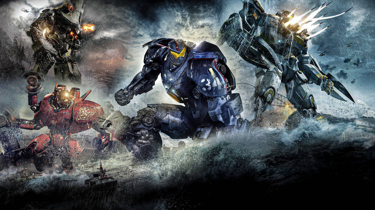Pacific Rim Jeagers Wallpaper by ritanchowchury on DeviantArt