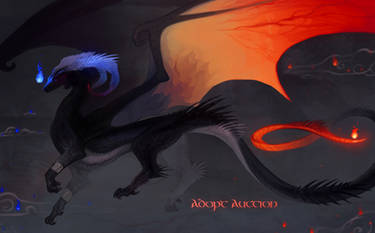 Adopt Auction (CLOSED) Halloween Dragon