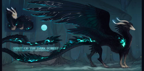 Adopt Auction (CLOSED) Spirit of The Dark Forest