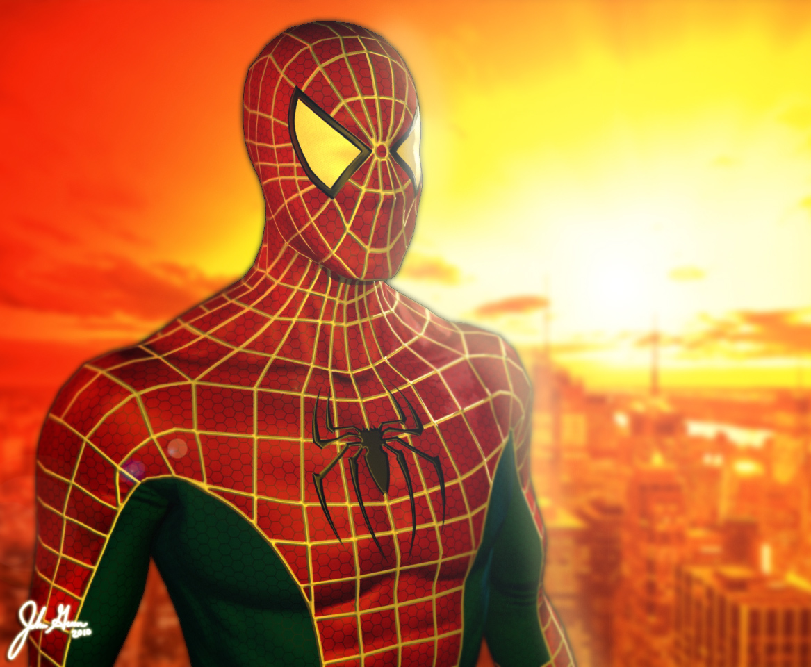 Spider-Man Sunset