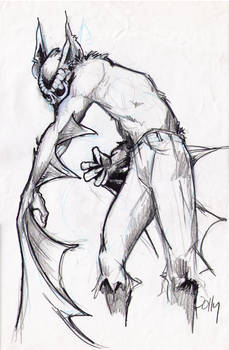 Bat-monster-man