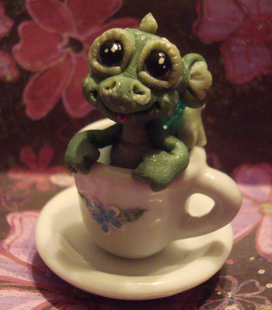 dragon in tea cup biddi