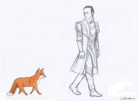 Loki and fox