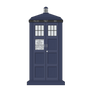 TARDIS- 1024x Canvas