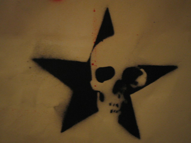 first stencil