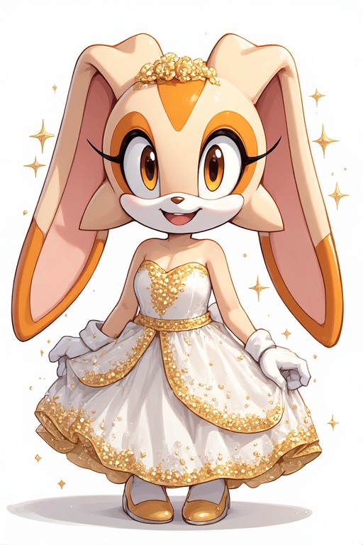Cream The Rabbit Fasion Cream The Rabbit's Party Dress by Konyxai on DeviantArt