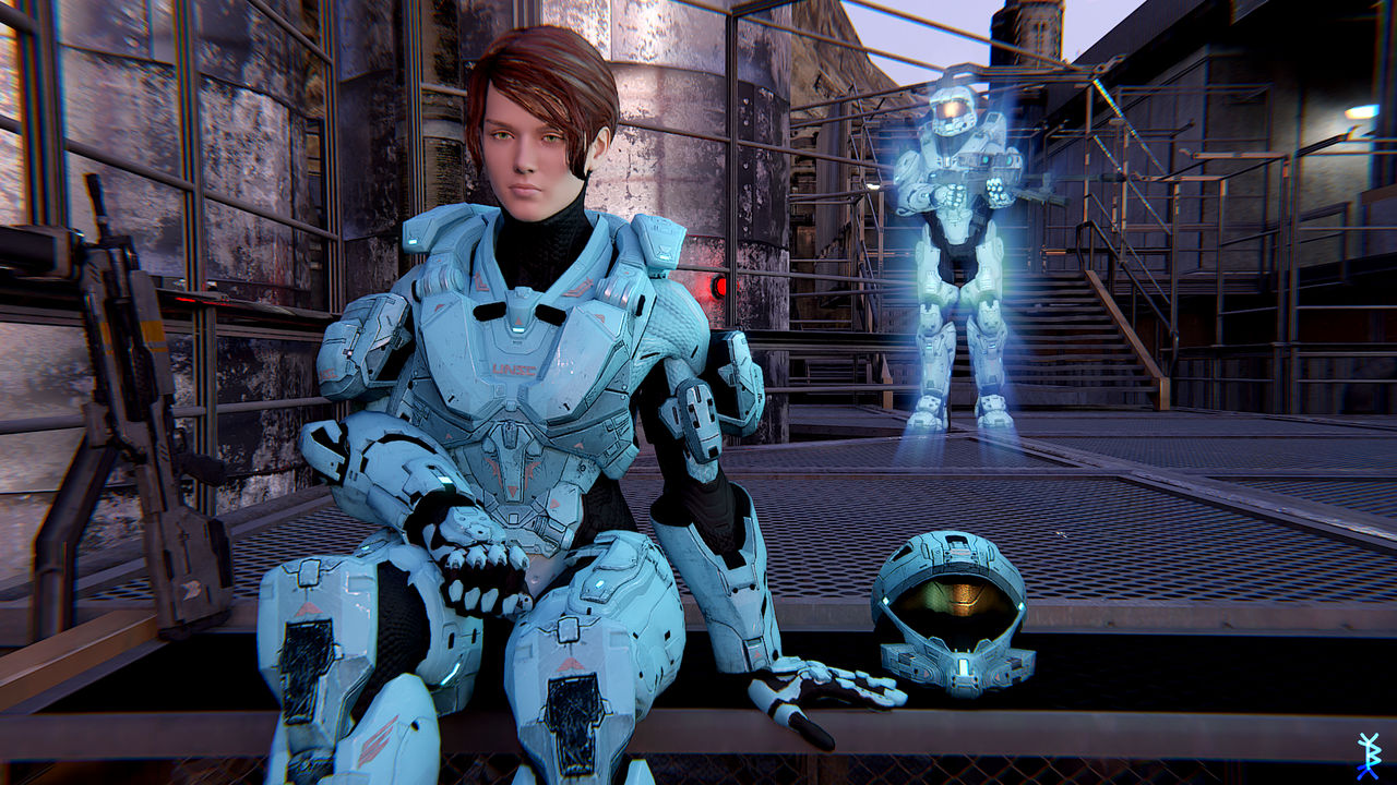 Red vs. Blue - Carolina and Epsilon by iceboxprod on DeviantArt