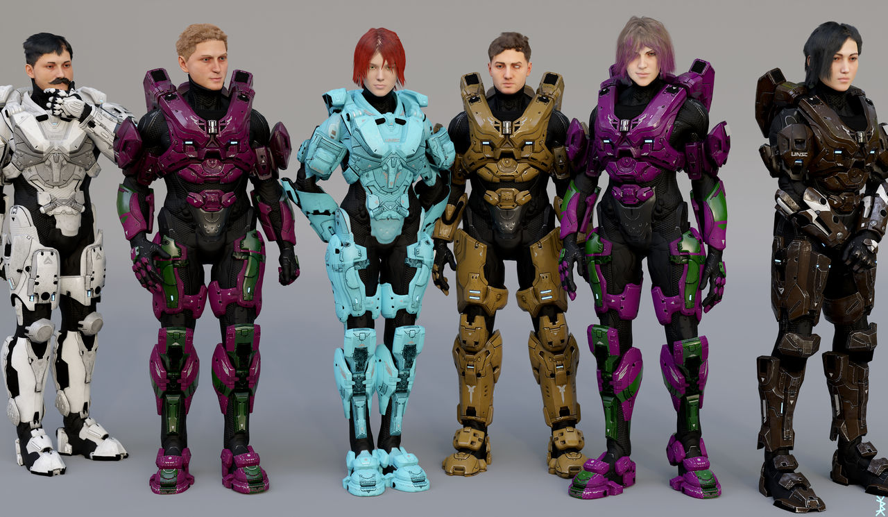 Freelancers Red vs. Blue by iceboxprod on DeviantArt