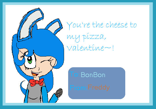 .:FNaF:. Valentine's Day Card #1 by cotton-candy-galaxy on DeviantArt