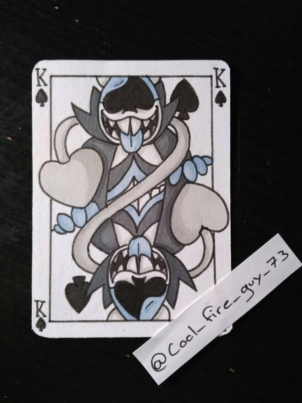 Delta Rune Card King Deltarune King by CoolFireGuy73 on DeviantArt