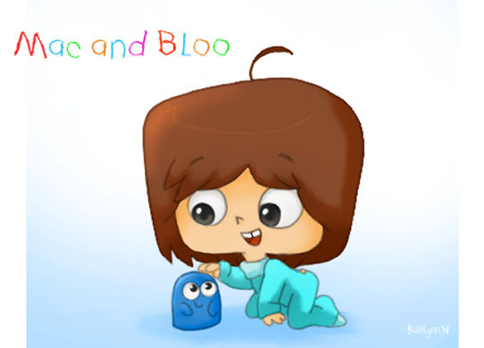 Baby Mac and Bloo by chocolatecherry on DeviantArt