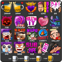 Twitch Emotes/Badges