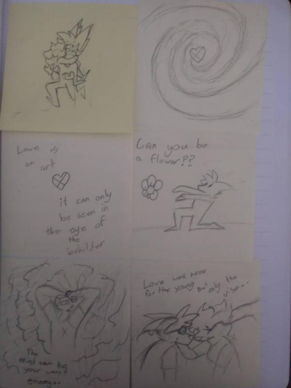 sticky notes by Silwolf64 on DeviantArt