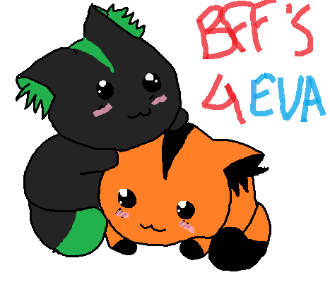 me and sly BFF'S 4 EVAR!