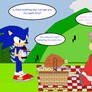 Sonic and Amy picnic time