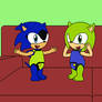 Sonic and Surge's twin children