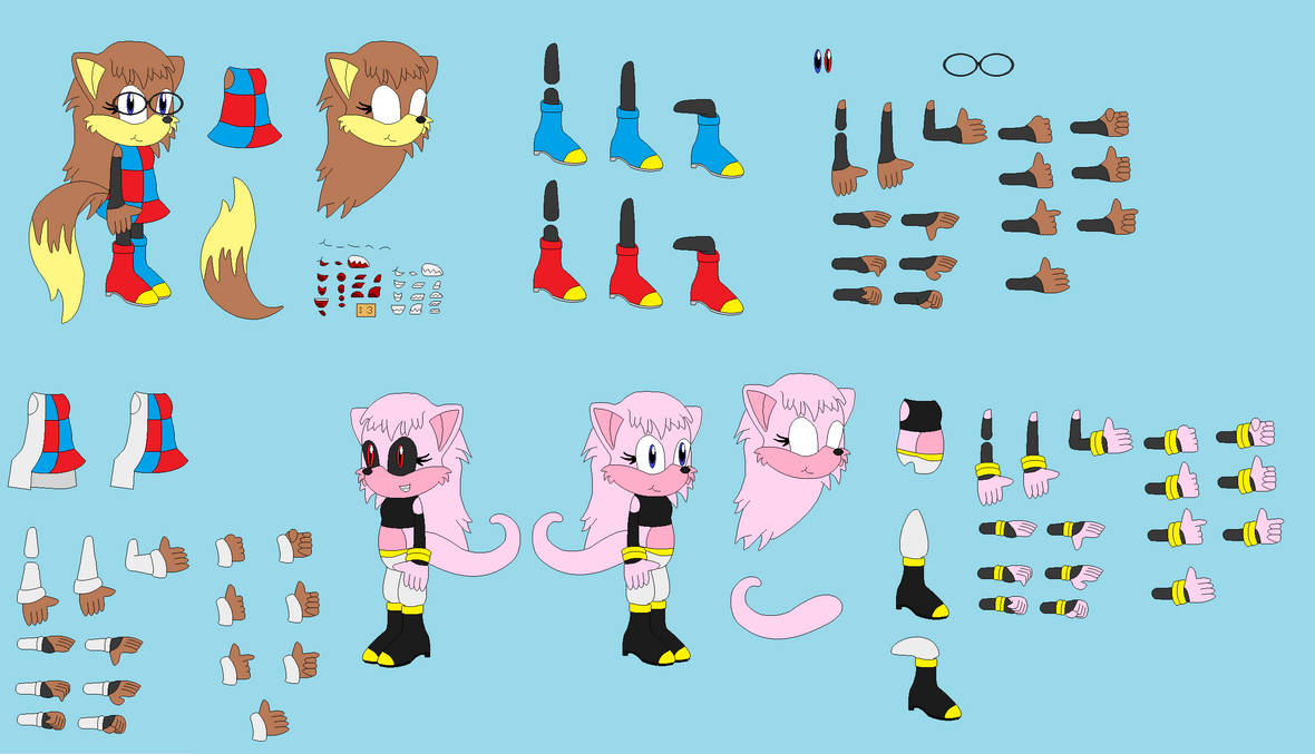 Fox Android 21 builder, both normal and majin by Maria-hearts on DeviantArt